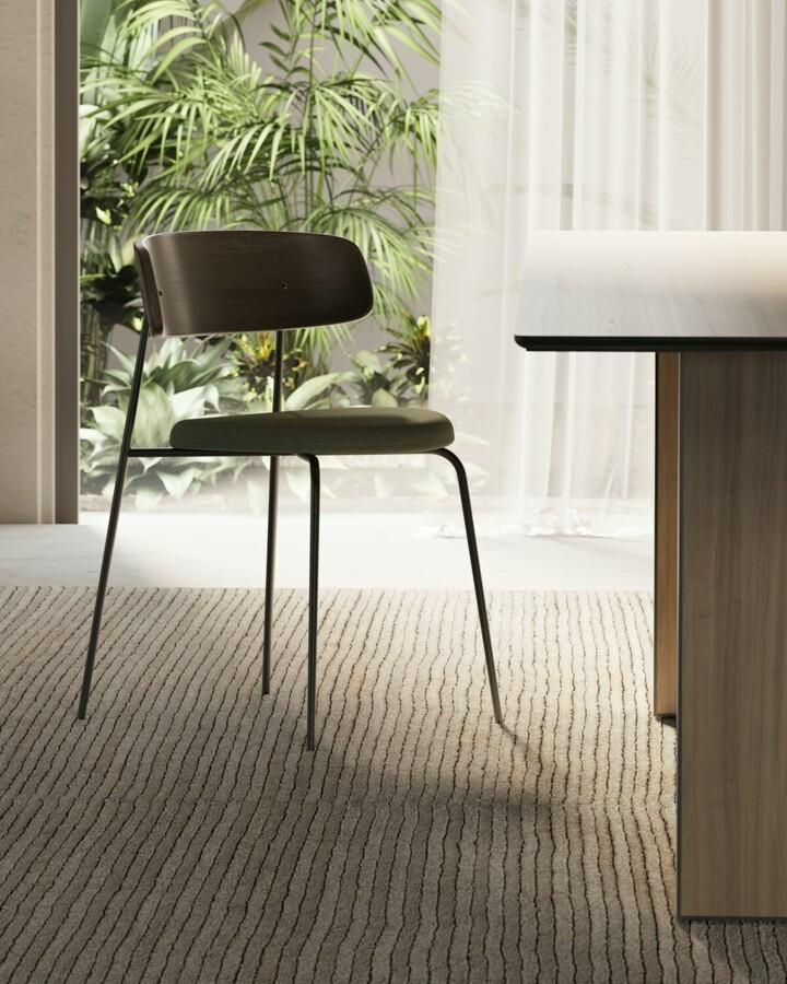 COVER MIX CHAIR - LINEA DINING TABLE